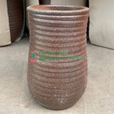 EP#112 Line Clay Pot (D) 12cmØ x 19cmH - Obbo.SG