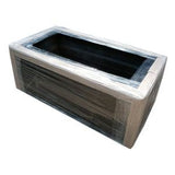 FG001 Black Fiberglass Planter Pot (1mL x 30cmW x 40cmH)