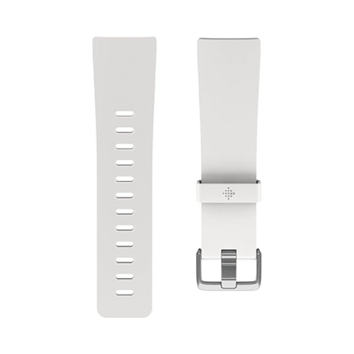 Fitbit Versa Classic Accessory Band, White, Large - Obbo.SG