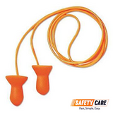 HOWARD LEIGHT WITH ORANGE POLYCORD PACKED IN CLEAR POLYBAG NRR26 (100prs) - Obbo.SG