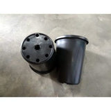 HP-060 Round Black Plastic Pot (17cm¯ x 21cmH)