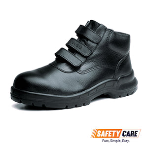 King's KWS941 Mid Cut Velcro Safety Footwear - Obbo.SG