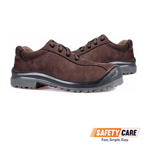 KPR M217 Low Cut Lace Up Nubuck Safety Footwear - Obbo.SG