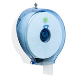Envon Jumbo Toilet Roll Dispenser - Clear Blue