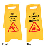 Kleanway “Wet Floor / Cleaning In Progress” Floor Sign