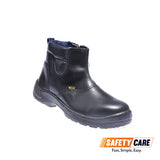 Nitti 22681 Mid Cut Zip Up Safety Footwear - Obbo.SG