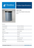 Air Filter, Primary Donaldson Blue - P187040 - Obbo.SG