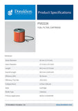 Fuel Filter, Cartridge - P502226 - Obbo.SG