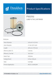 Lube Filter, Cartridge - P502352 - Obbo.SG