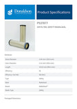 Air Filter, Safety Radialseal - P537877 - Obbo.SG