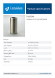 Hydraulic Filter, Cartridge - P550084 - Obbo.SG