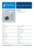 Fuel Filter, Spin-on - P550202 - Obbo.SG