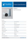 Fuel Filter, Spin-on - P550372 - Obbo.SG