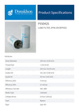 Lube Filter, Spin-on Bypass - P550425 - Obbo.SG