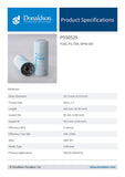 Fuel Filter, Spin-on - P550529 - Obbo.SG