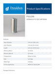 Hydraulic Filter, Cartridge - P551290 - Obbo.SG