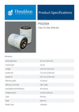 Fuel Filter, Spin-on - P552564 - Obbo.SG