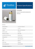 Fuel Filter, Water Separator Spin-on - P555006 - Obbo.SG