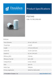 Fuel Filter, Spin-on - P557440 - Obbo.SG