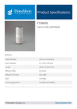Fuel Filter, Cartridge - P559850 - Obbo.SG