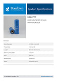 Bulk Fuel Filter, Spin-on Donaldson Blue - P575483 - Obbo.SG
