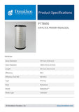 Air Filter, Primary Radialseal - P778905 - Obbo.SG