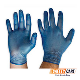 PRO Blue Powder Free Vinyl Gloves