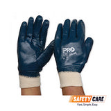 PRO NBRFB Superguard Blue Fully Dipped Gloves - Obbo.SG