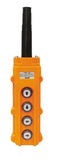 THS62 - 4 Button Hoist Switch 5A 250V (IP65) - Obbo.SG