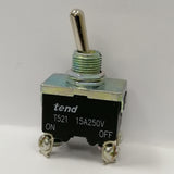 SW-T521B - T/Switch O/F (DPST) 15A 250V 4Pin