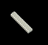 306-T10/200 - PVC Connector 4mm 41A 12W - White - Obbo.SG