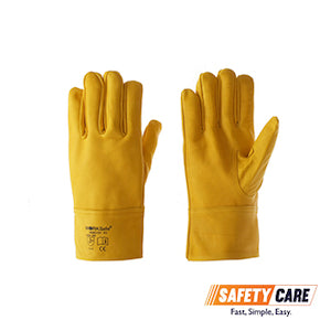 Worksafe Cowhide Leather Gloves - Obbo.SG