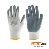 Worksafe Nitrile Foam Seamless Nylon Liner Gloves - Obbo.SG