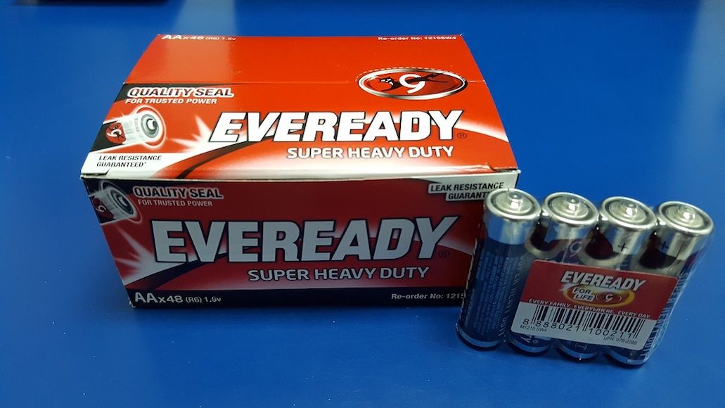 Eveready AA Super Heavy Duty Batteries - Obbo.SG