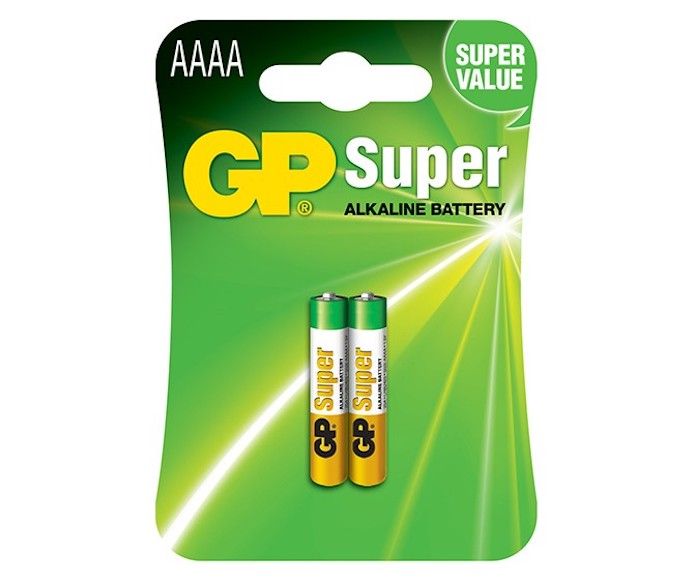 GP AAAA x 2pcs Alkaline Battery Pack - Obbo.SG