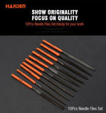 610622 Professional 10Pcs Needle Files Set - Obbo.SG