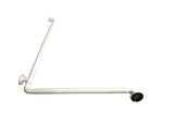 Antibacterial "L" shaped handicapped grab bar - Obbo.SG