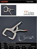 560638 Professional C-Clamp Lock Grip Pliers 11 inch