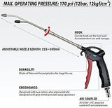 Air Duster Blow Gun w/ Adjustable Nozzle Range: 295~500mm - Obbo.SG