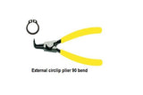150mm External Circlip Plier Bend - Obbo.SG