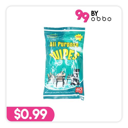 All Purpose Wipes - 40 sheets - Obbo.SG