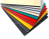 Aluminium Composite Panel, PE / White Paint - Black