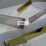 Profile signs with Mirror Gold & Mirror Silver (PS001) - Obbo.SG