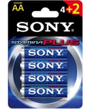 Sony Stamina Plus AA x 6PCS Battery Pack - Obbo.SG