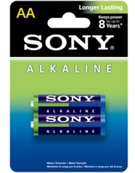 Sony Alkaline AA x 2PCS Battery Pack - Obbo.SG
