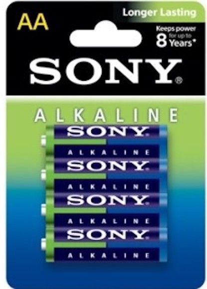 Sony Alkaline AA x 4PCS Battery Pack - Obbo.SG