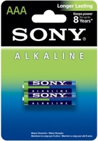 Sony Alkaline AAA x 2PCS Battery Pack - Obbo.SG
