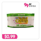 Anti Bacterial Wipes - 30 sheets - Obbo.SG