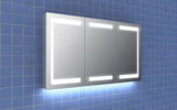 Bathroom Mirror LED Vanity Cabinet - 3 Door SQ - BEATITUDE