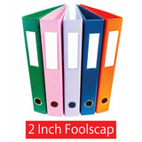 PVC Arch File 2 Inch Foolscap Size - Obbo.SG